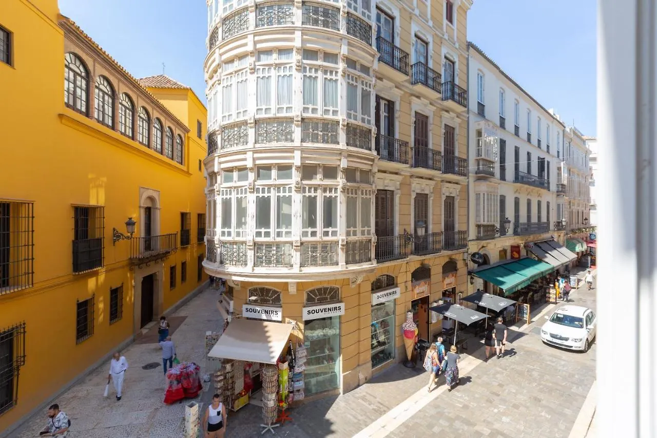 Luminoso Apartamento De Dos Habitaciones Con Vistas A Las Catedral مالقة شقة