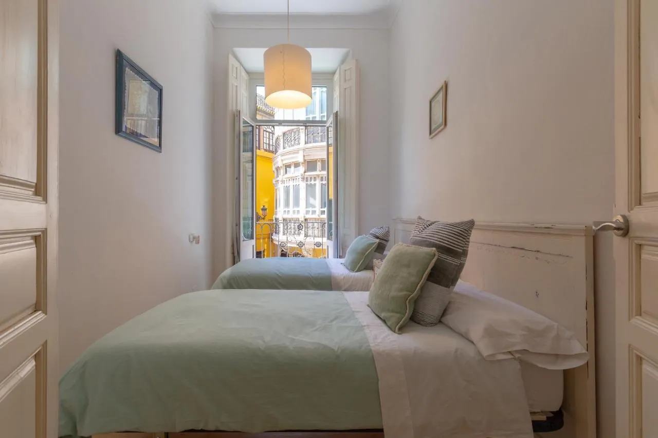 Luminoso Apartamento De Dos Habitaciones Con Vistas A Las Catedral مالقة شقة