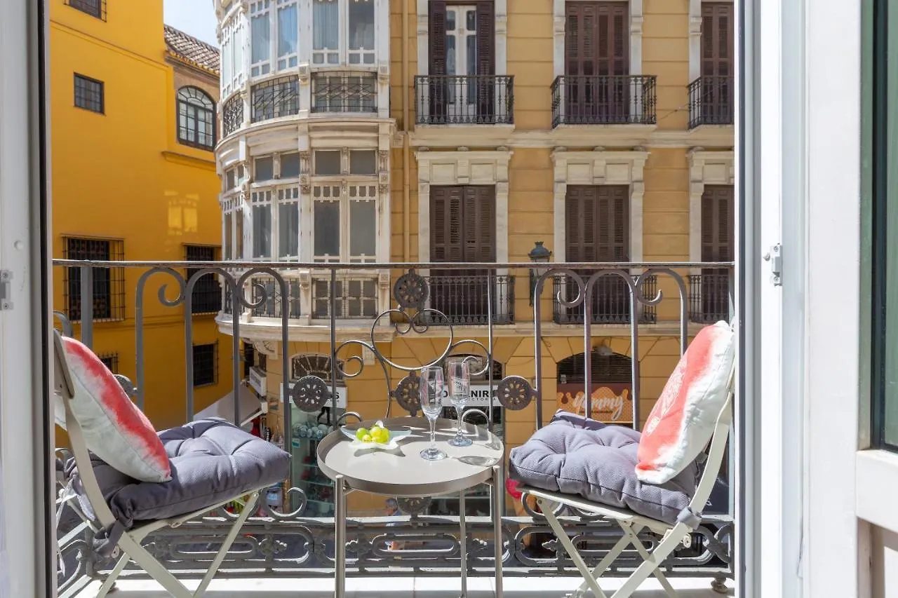 شقة Luminoso Apartamento De Dos Habitaciones Con Vistas A Las Catedral مالقة إسبانيا