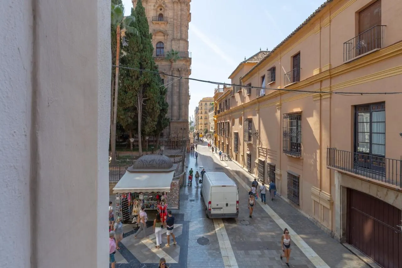 شقة Luminoso Apartamento De Dos Habitaciones Con Vistas A Las Catedral مالقة