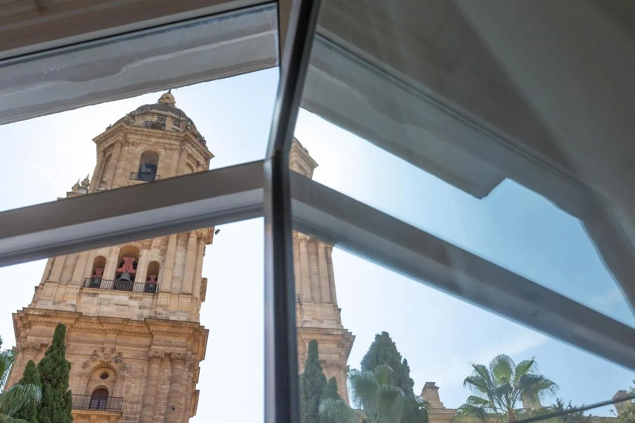 Luminoso Apartamento De Dos Habitaciones Con Vistas A Las Catedral مالقة 0*,