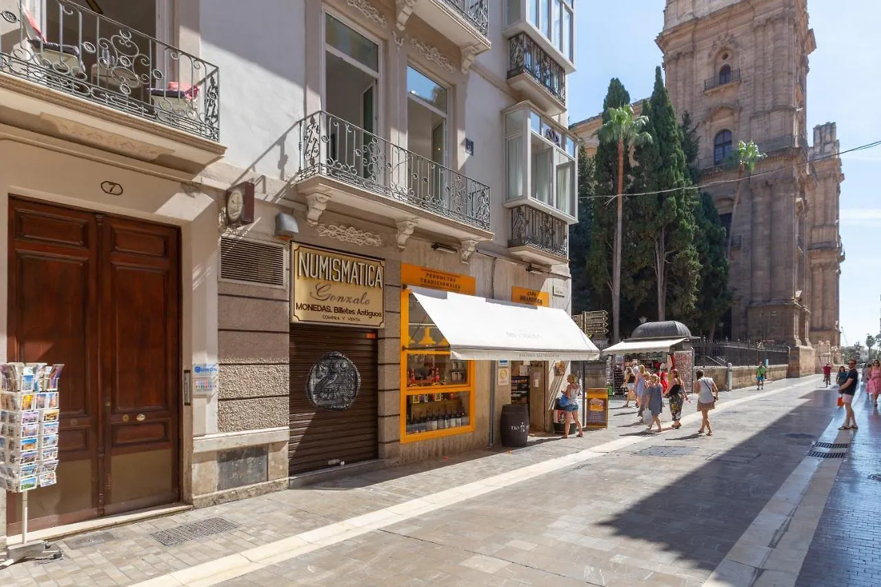 شقة Luminoso Apartamento De Dos Habitaciones Con Vistas A Las Catedral مالقة