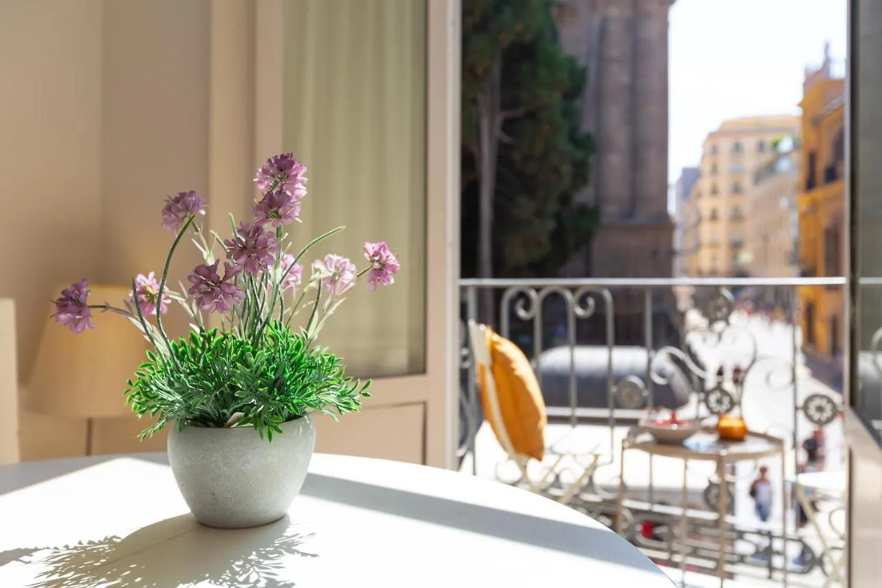 Luminoso Apartamento De Dos Habitaciones Con Vistas A Las Catedral Malaga Spain